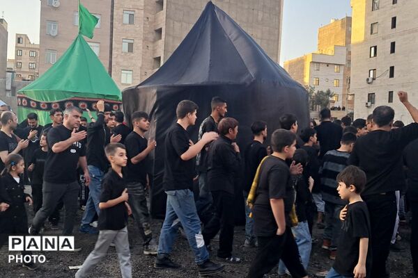 سوگ خیمه ها وقتی شعله های آتش داستان رنج کربلا را روایت می کنند