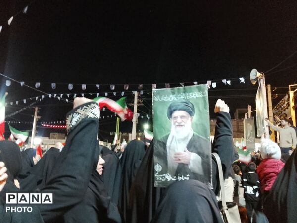 مراسم چله استغاثه و خونخواهی شهدای جنگ رمضان در شهر جعفریه