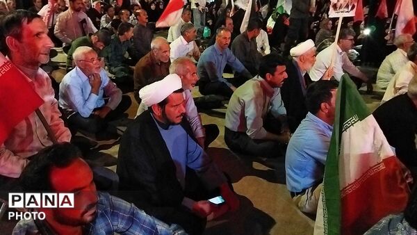 شکوه دلدادگی؛ موج جمعیت در اجتماع ۱۷۲ نیشابور