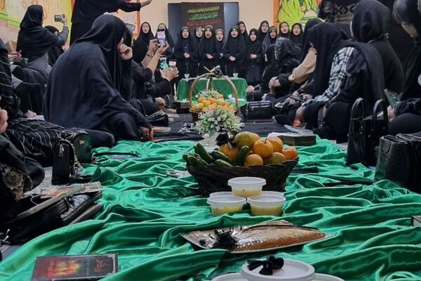جلوه‌های عشق و ماتم فاطمی دانش‌آموزان ورامینی