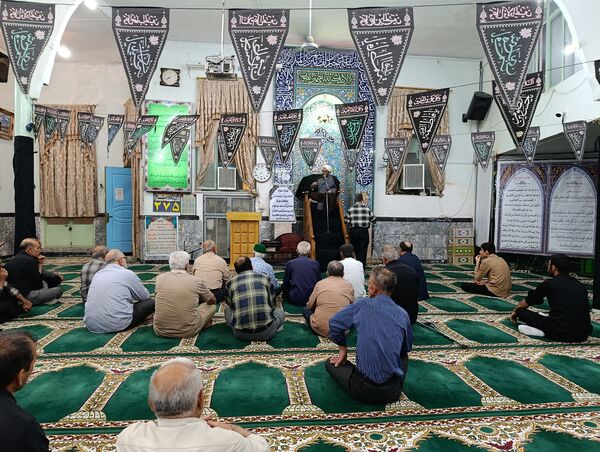 عزاداری سالروز شهادت امام حسن عسکری (ع) در مسجد صاحب‌الزمان آشخانه