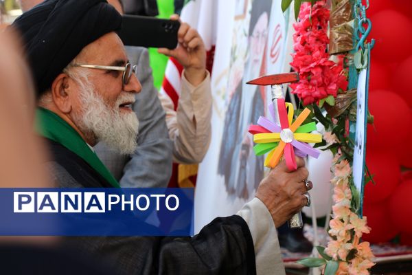 آیین بازگشایی مدارس در دبستان شاهد خیر سجادی 