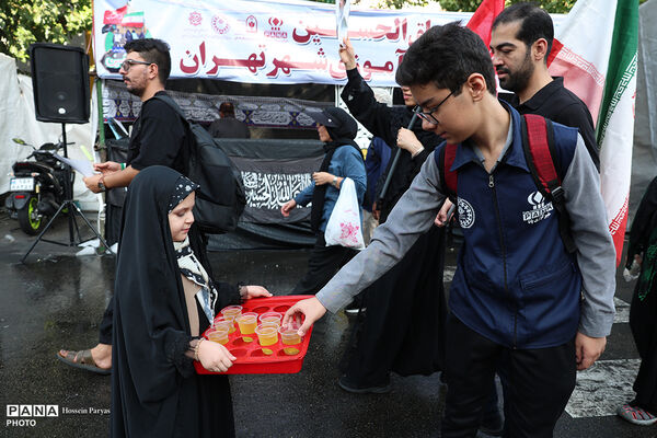 پیاده‌روی جاماندگان اربعین در تهران - 2