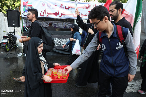 پیاده‌روی جاماندگان اربعین در تهران - 2