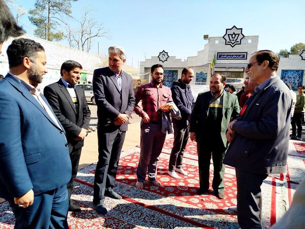 اردوی یک روزه دانش‌آموزان پایه هشتمی دبیرستان میثاق