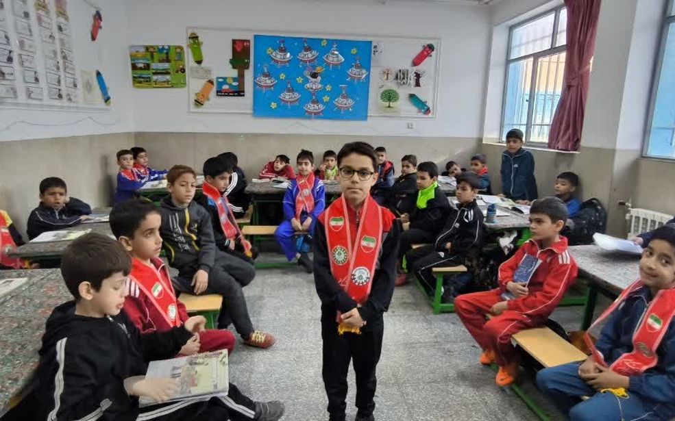 جشن نیمه شعبان با چاشنی درس هدیه‌های آسمانی در دبستان حضرت مهدی (عج)