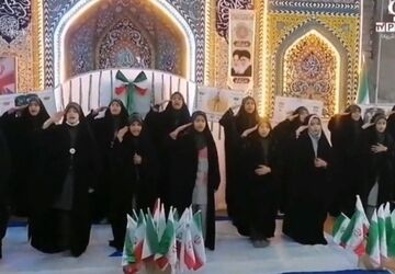 مردم دیباج در مصلی، حماسه نهم دی را گرامی داشتند