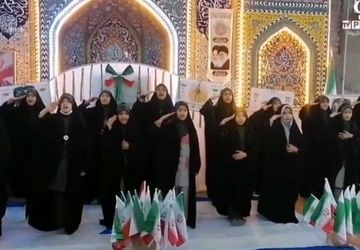 مردم دیباج در مصلی، حماسه نهم دی را گرامی داشتند