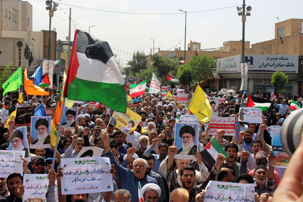 اعلام انزجار مردم قم از جنایات رژیم صهیونیستی در جمعه خشم