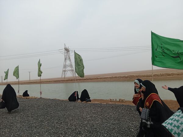 بازدید دانش آموزان خادم الشهدا از شلمچه