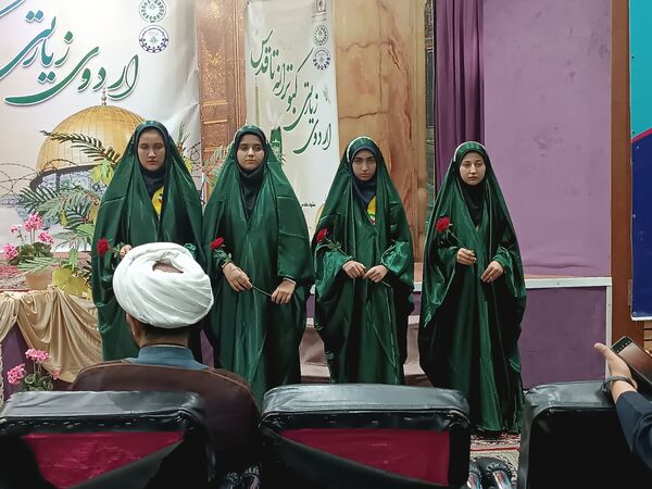 اردوی زیارتی کبوترانه تا قدس در مشهد مقدس