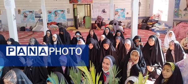 اعتکاف دانش‌آموزی در شهرستان ارسنجان