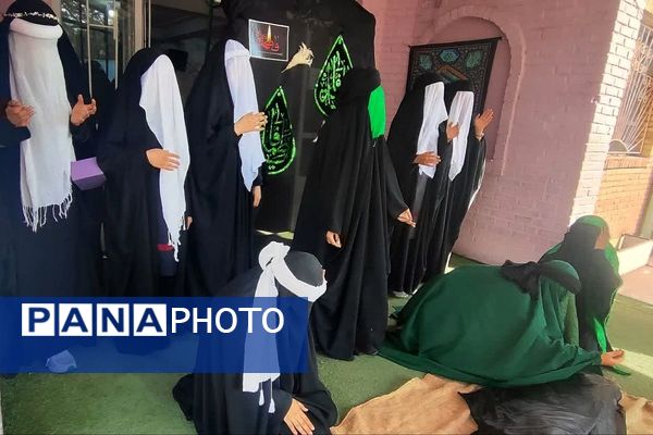 برگزاری نمایش مذهبی به مناسبت شهادت حضرت فاطمه الزهرا (س)در مدرسه پیام قرآن اسلامشهر