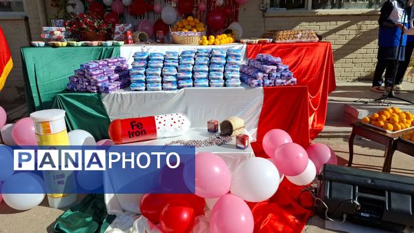 افتتاحیه طرح آهن یاری در دبیرستان کوثر فرهنگیان