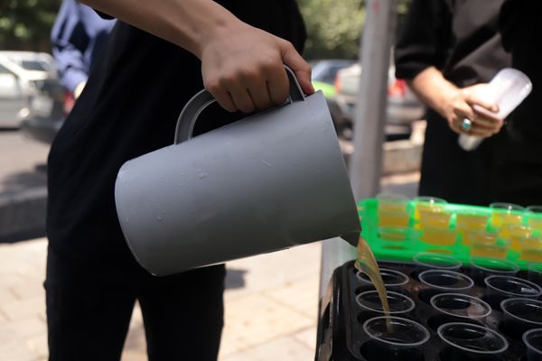 برپایی دسته عزاداری اداره‌کل آموزش و پرورش شهر تهران 