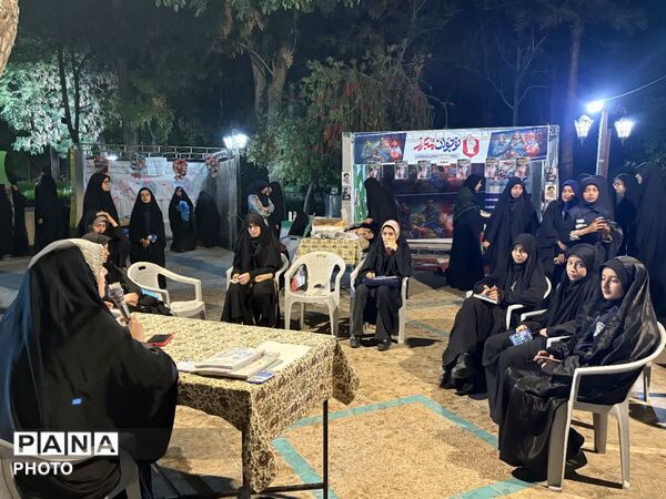کارگاه خبرنگاری در موکب نوجوان مبارز در یزد