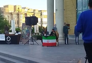 اهالی فرهنگ، هنر و رسانه نیشابور همانند مردم پای کار انقلاب 
