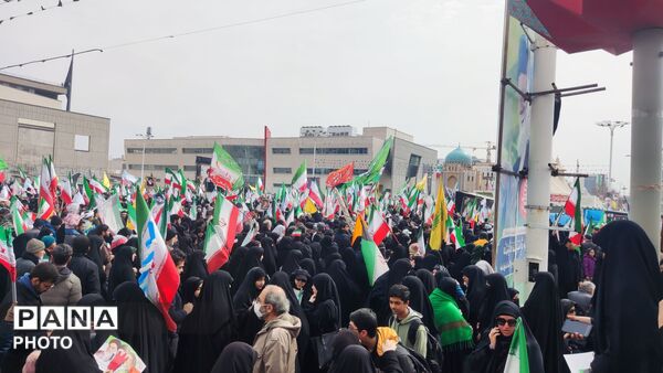  راهپیمایی روز جهانی قدس در مشهد مقدس 