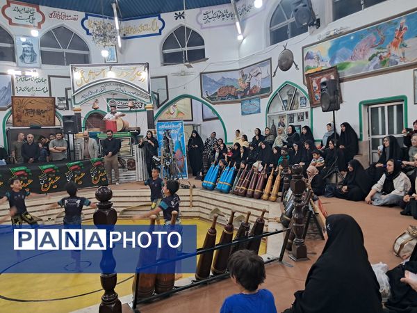 محفل انس با قرآن کریم در زورخانه باب‌الحوائج قائمشهر