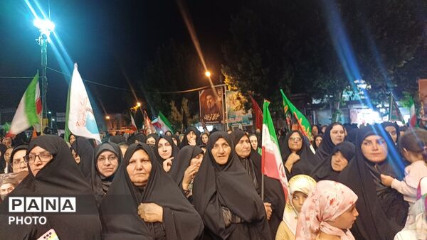 تجلی همدلی مردم کوهدشت در حمایت از رهبر انقلاب