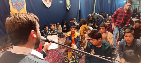 جشن میلاد حضرت جوادالائمه در حسینیه مسجد قدس