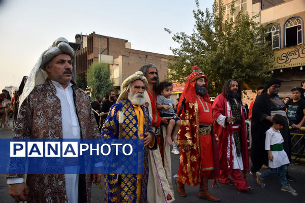 کاروان نمادین اسرای کربلا در قم - 2