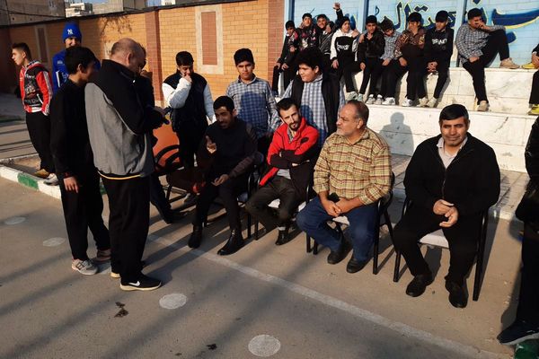  فینال المپیاد ورزشی درون مدرسه‌ای در دبیرستان بشارت بهارستان‌دو 