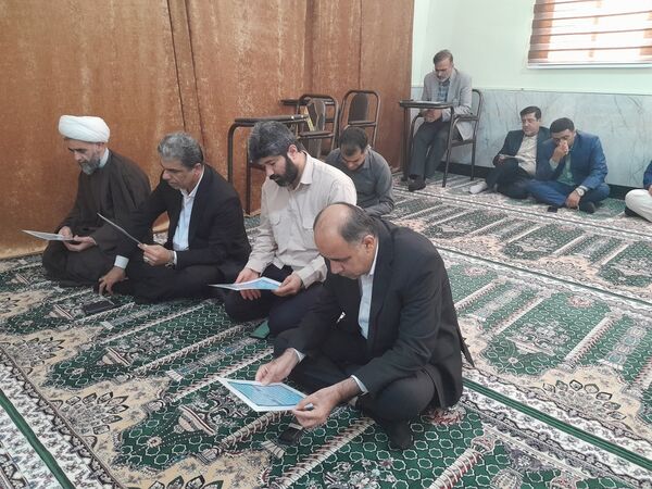 مراسم سالروز ارتحال حضرت امام خمینی رحمت الله علیه در اداره کل آموزش و پرورش استان بوشهر