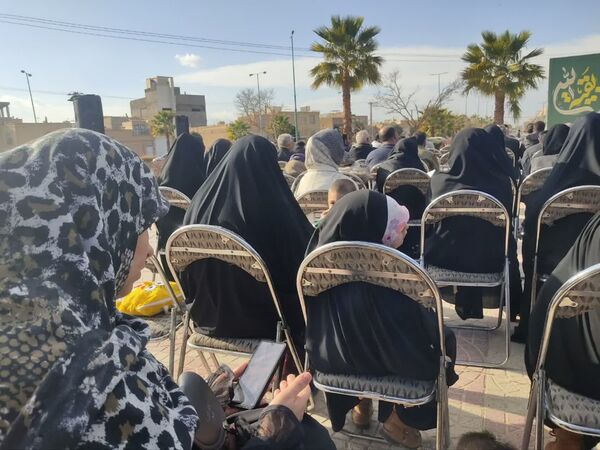 دعای ندبه باشکوه در آستانه میلاد حضرت مهدی(عج) در میدان حج یزد