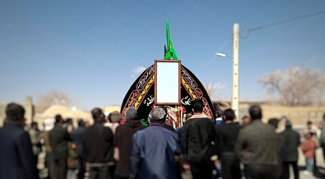 نخل‌برداری باشکوه روز بیست و یکم ماه مبارک رمضان در بنادکوک