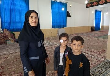 آغاز طرح غربالگری بینایی در روستای دهنو شهرستان لردگان 