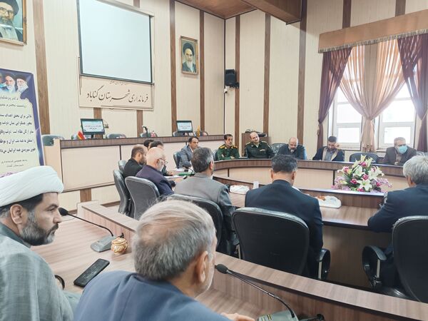 نشست برنامه ریزی روز جهانی قدس در فرمانداری گناباد 