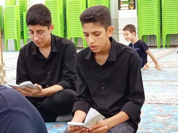 برگزاری هیأت دانش‌آموزی انصارالمهدی در کاشمر 