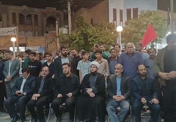حضور حجت الاسلام والمسلمین محمد جواد قاسمی در پاتوق نوجوان مبارز