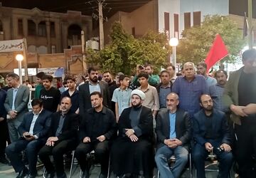 حضور حجت الاسلام والمسلمین محمد جواد قاسمی در پاتوق نوجوان مبارز