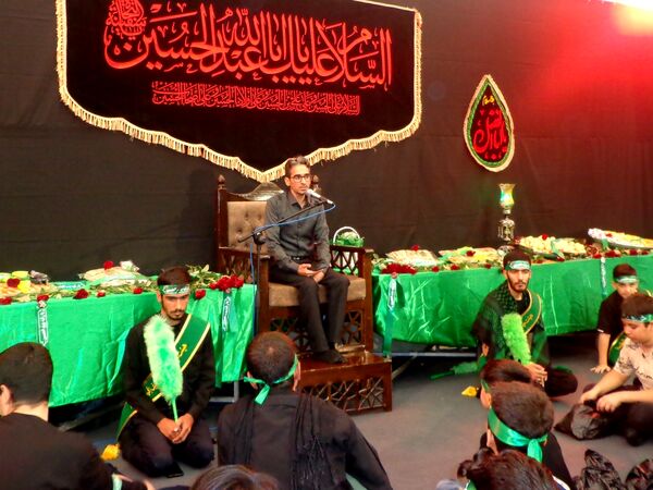 مراسم عزاداری حضرت رقیه (س) در هیات مهندسین بقیع شریف قم
