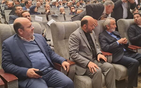 آیین نکوداشت خیر مدرسه ساز عبدالرضا وکیلی با حضور وزیر آموزش و پرورش در نیشابور 
