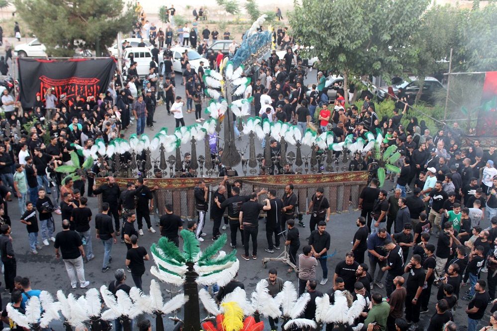 برگزاری اجتماع پرچم‌داران سیدالشهدا(ع) در فردیس