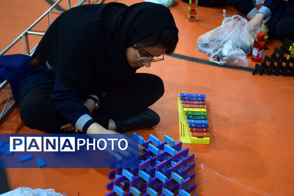 حضور پرشور دختران فارس در المپیاد رویش استان فارس