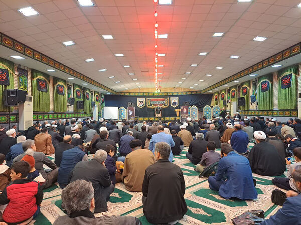 مراسم عزاداری ایام فاطمیه در حسینیه کودک قم