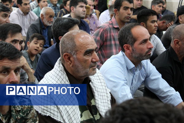 برگزاری سی و هفتمین یادواره شهدای شهر درق