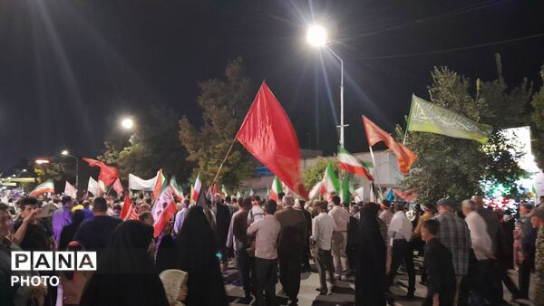 جانفدایان ایران در خیابان امام خمینی نیشابور-۱