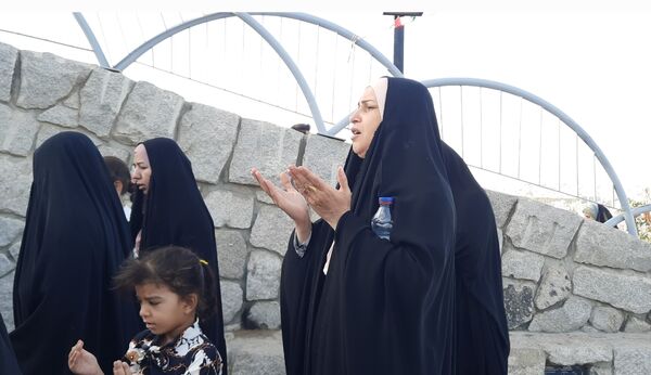 مراسم عطر افشانی مزار شهدای گمنام حبل نور کوهسنگی مشهد مقدس