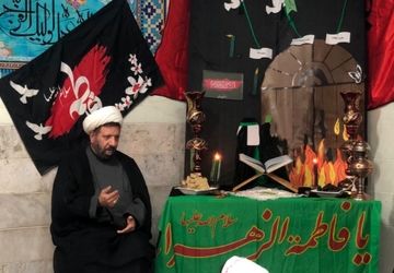 مدرسه هدی۱ میزبان مراسم عزاداری حضرت فاطمه‌ زهرا(س)