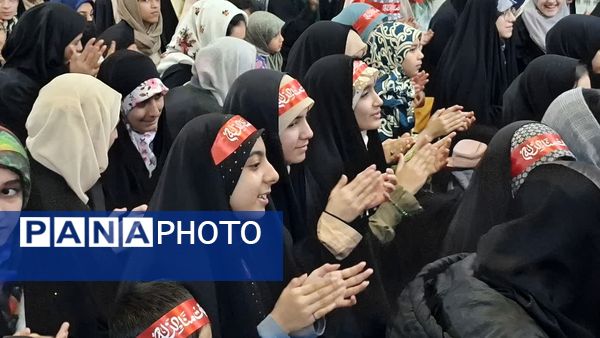 مراسم جشن هیات ریحانه الحرم سازمان دانش‌آموزی قم