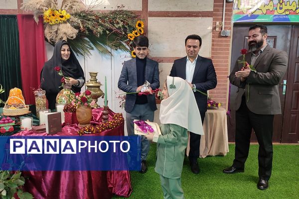 جشن شب یلدا در مدارس ناحیه دو شهرری 