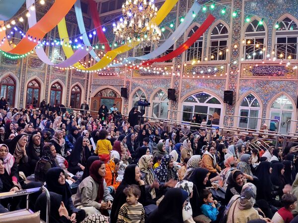 جشن باشکوه ولادت حضرت فاطمه زهرا (س) و روز مادر در نیشابور در تکیه ابوالفضلی
