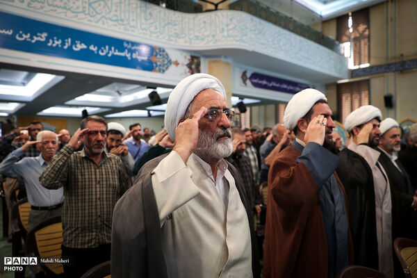  مراسم اولین گرامیداشت سالگرد شهادت شهدای جنگ تحمیلی ۱۲ روزه