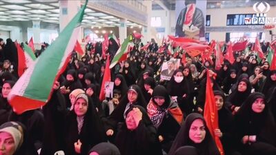 چهلمین روزداغ عمیق تجدید میثاق مردم با آرمان‌های رهبر شهید