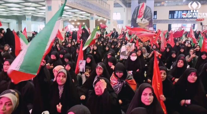 چهلمین روزداغ عمیق تجدید میثاق مردم با آرمان‌های رهبر شهید
